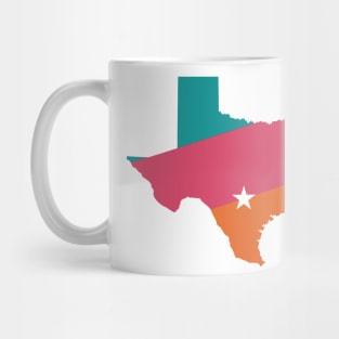 San Antonio Spurs Map Mug